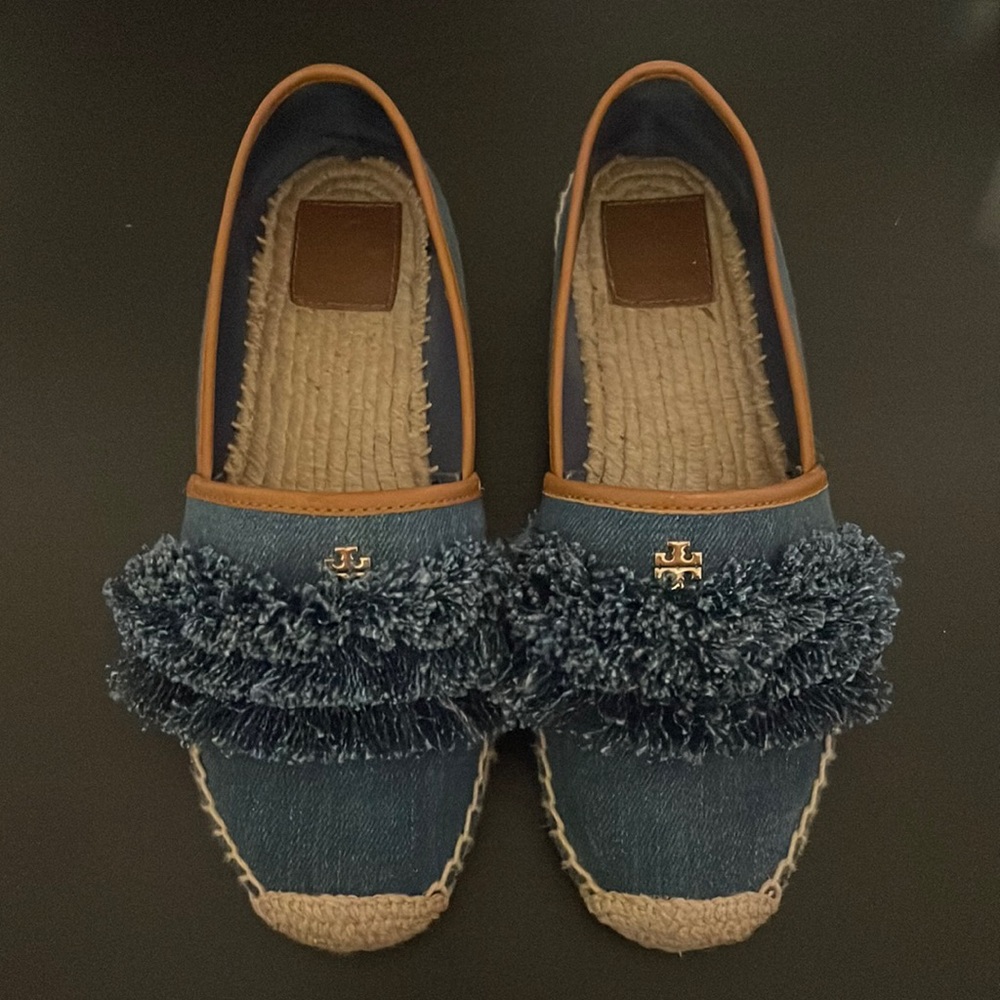 Like New Tory Burch Espadrilles